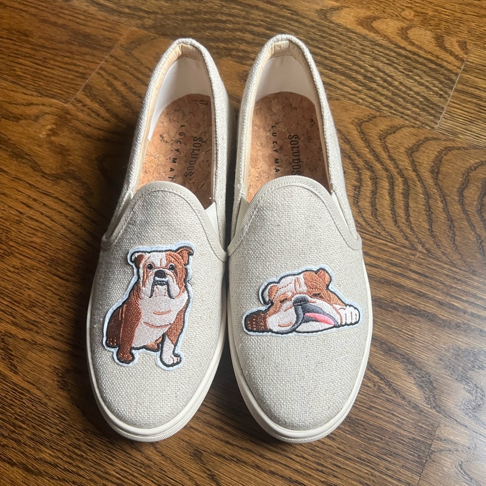 NWOT Soludos Size 7 Slip-Ons